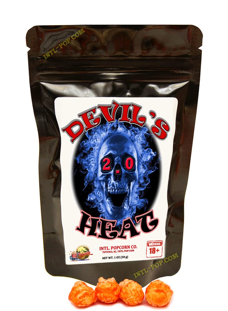 ahpl A.H.P.L Poppin Devil ポッピンデビル Devil's Heat Popcorn Challenge Bag! | International Popcorn Co.