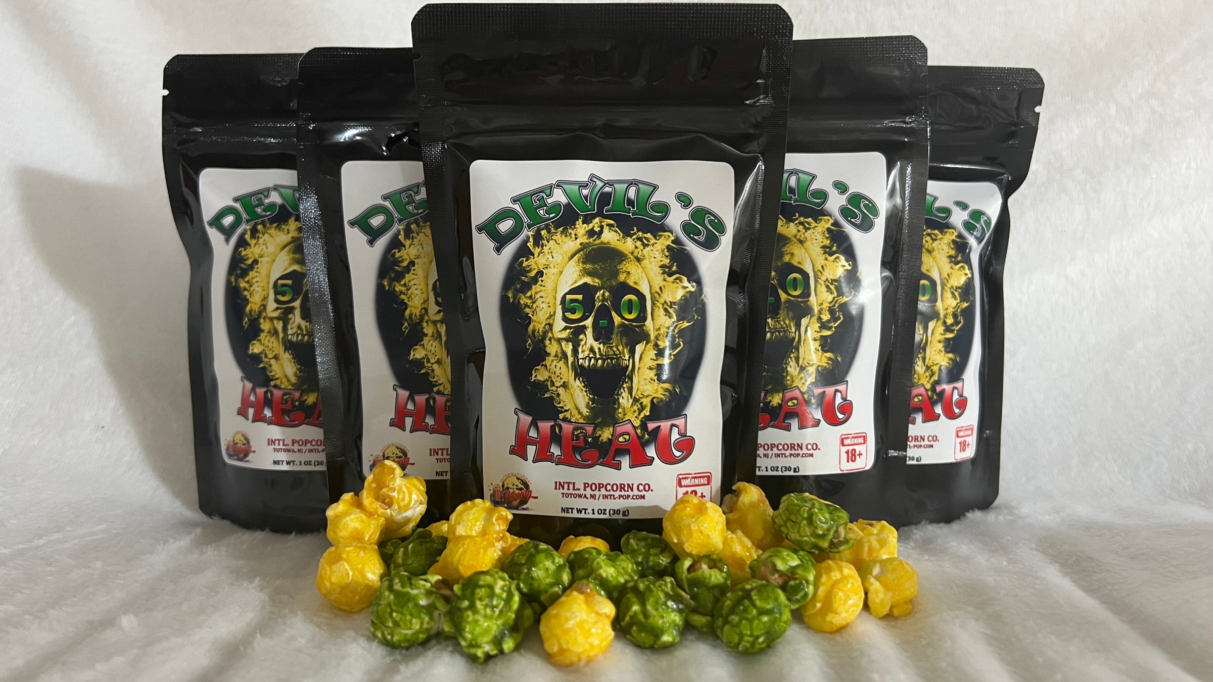 Devil's Heat Popcorn Challenge Bag! | International Popcorn Co.